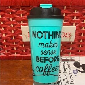 Coffee tumbler!